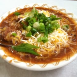 Connie's Diner - Bowl of house made chili.