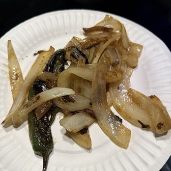 Tacos La Doña - Grilled onions and jalapeños - Mexican Near Me - San Gabriel, California