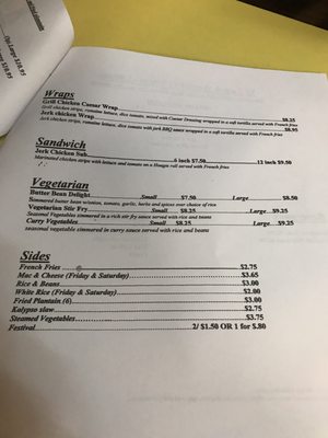 Menu photo 5 Kalypso Buffalo, NY