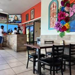 the interior of the restaurant