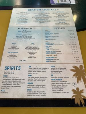 Menu photo 1 Sammy's Beach Bar And Grill Kahului, HI Menu photo 1 Sammy's Beach Bar And Grill Kahului, HI