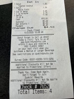 Dunkin Donuts by null