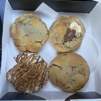 Crave Cookies - Crave Chocolate Chip x2, Campfire S'more, and Butterfinger Cheesecake - Bakeries Near Me - Renton, Washington