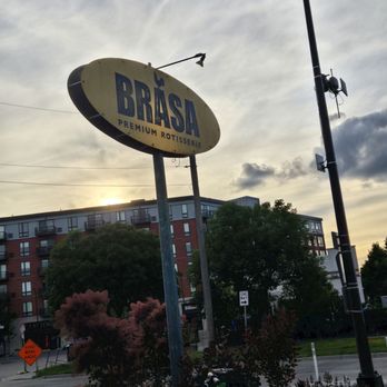 Brasa Rotisserie - Their sign from the parking lot - Southern Near Me - Minneapolis, Minnesota Brasa Rotisserie - Their sign from the parking lot - Southern Near Me - Minneapolis, Minnesota