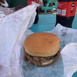 Corolla Village Barbecue - Barbecue sandwich,