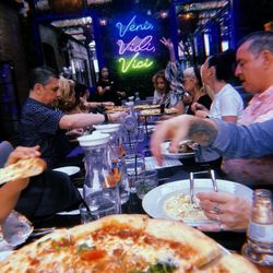 Maxximo Italian Restaurant & Lounge - Pizza, outdoor place.