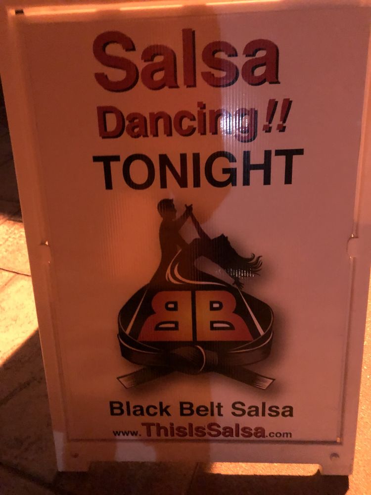 Black Belt Salsa Logo
