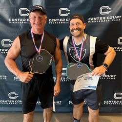 Center Court Pickleball Club - Scottsdale - Center Court Club Championships- Keith Williams & DCon Conley - Men's Doubles Finalists