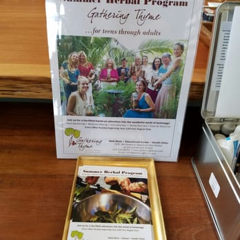 Gathering Thyme - Hands on herbal learning summer program - Vitamins & Supplements Near Me - Petaluma, California