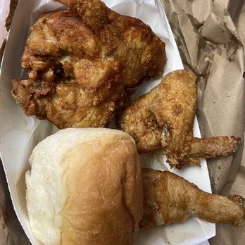 Broasted Chicken - April '24 - Broasted Chicken: (3C) Breast, Leg & Wing Combo: Includes 2 Potatoes, Coleslaw & a Dinner Roll (Pan De Sal) - Filipino Near Me - Port Hueneme, California