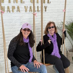 Napa Valley Rydables - Swinging at Wine Girl.