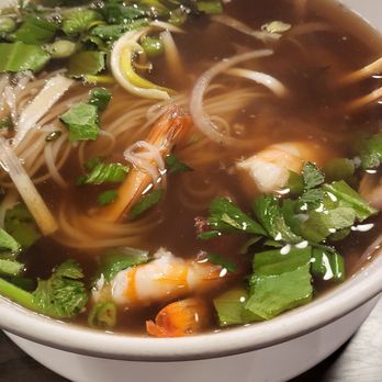 Brothers Bistro - Shrimp pho noodle soup. - Vietnamese Near Me - Springfield, Virginia Brothers Bistro - Shrimp pho noodle soup. - Vietnamese Near Me - Springfield, Virginia