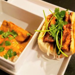Kabocha curry and Banh mi