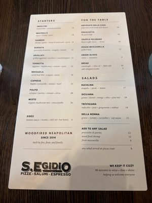 Menu photo 4 S Egidio Ridgewood, NJ Menu photo 4 S Egidio Ridgewood, NJ