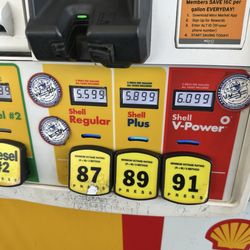 Shell - Not great $5.59/Gallon