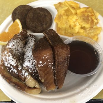 Home Grown - French Toast and eggs with cheese and pork sausage - Diners Near Me - Atlanta, Georgia