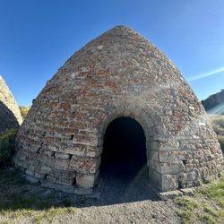 Ward Charcoal Ovens State Historic Park - Orange algae or moss