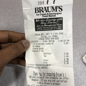 Braum's Ice Cream and Dairy Store - Ice Cream & Frozen Yogurt Near Me - Irving, Texas Braum's Ice Cream and Dairy Store - Ice Cream & Frozen Yogurt Near Me - Irving, Texas