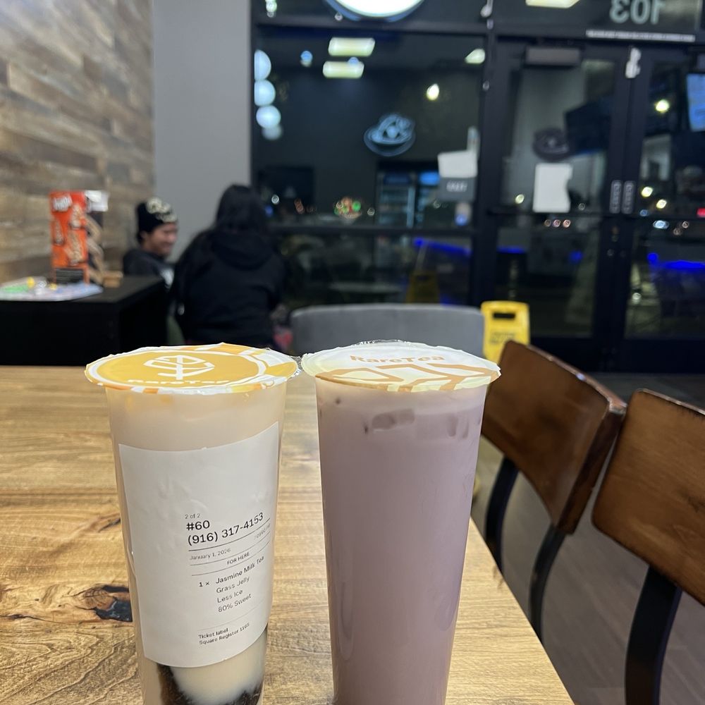 Rare Tea - Jasmine and taro - Bubble Tea Near Me - Vacaville, California
