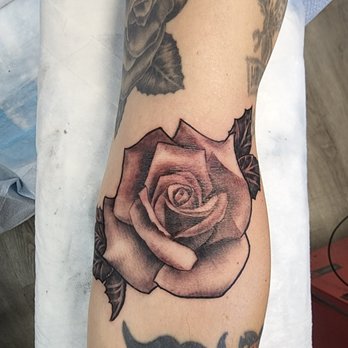 Pagan Tatu Custom Dermographics - Black and gray rose done by Marcy Nielsen - Supernatural Readings Near Me - Edmonton, Alberta Pagan Tatu Custom Dermographics - Black and gray rose done by Marcy Nielsen - Supernatural Readings Near Me - Edmonton, Alberta