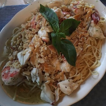 Chef Vola's - Jumbo shrimp and lump crab meat over linguini. Huge portion- well worth the price. - Italian Near Me - Atlantic City, New Jersey