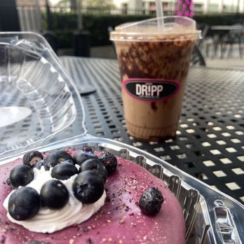 Urban Dripp - Blueberry Bliss and a Mexican Mocha - Donuts Near Me - Riverside, California
