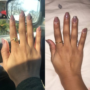 Christina Nails - when I first got them done vs 2 weeks later - Nail Salons Near Me - Newark, California