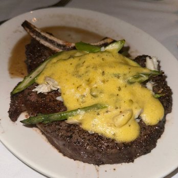 Del Frisco's Double Eagle Steak House - one of the incredible steaks they have to offer--Oscar style! Delicious! - Bars Near Me - Orlando, Florida Del Frisco's Double Eagle Steak House - one of the incredible steaks they have to offer--Oscar style! Delicious! - Bars Near Me - Orlando, Florida