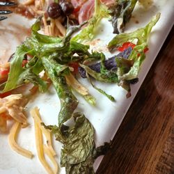 Bad lettuce in the salad