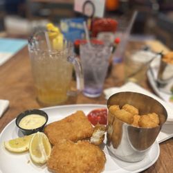 Beach Bowl - Fish and chips but instead of fries I upgraded for tater tot's