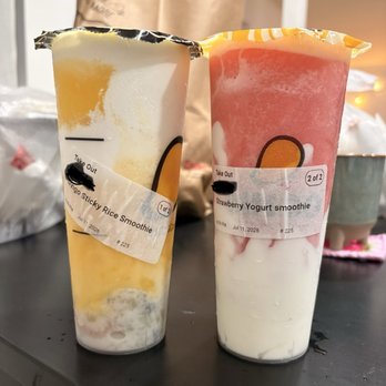 MNGO cafe - mango sticky rice smoothie strawberry yogurt smoothie - Desserts Near Me - San Diego, California MNGO cafe - mango sticky rice smoothie strawberry yogurt smoothie - Desserts Near Me - San Diego, California