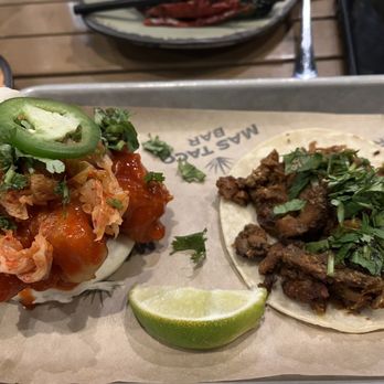 Mas Taco Bar - Korean fried chicken and pork Al pastor tacos - Breakfast & Brunch Near Me - Folsom, California