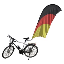 XL-Druck - Die BikeFlag - neue Art der mobilen Werbung!