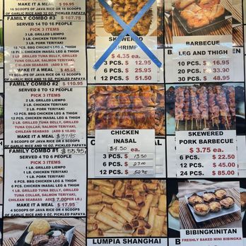 Tony's Barbecue - Menu - Filipino Near Me - West Covina, California Tony's Barbecue - Menu - Filipino Near Me - West Covina, California