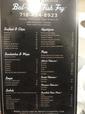 Menu photo 2 Bed Stuy Fish Fry Brooklyn, NY Menu photo 2 Bed Stuy Fish Fry Brooklyn, NY