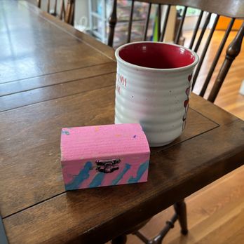 The Painting Place - Here is the size of the 3.5 x 2 inch box the kids painted for $700. - Paint-Your-Own Pottery Near Me - Wellesley, Massachusetts The Painting Place - Here is the size of the 3.5 x 2 inch box the kids painted for $700. - Paint-Your-Own Pottery Near Me - Wellesley, Massachusetts