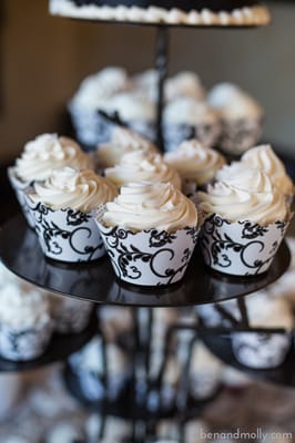 Photo of Deb's Delights - Chelan, WA, US. a display of cupcakes