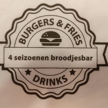 Vier Seizoenen Broodjesbar - Restaurant logo - Burgers Near Me - Amsterdam, New Hampshire Vier Seizoenen Broodjesbar - Restaurant logo - Burgers Near Me - Amsterdam, New Hampshire