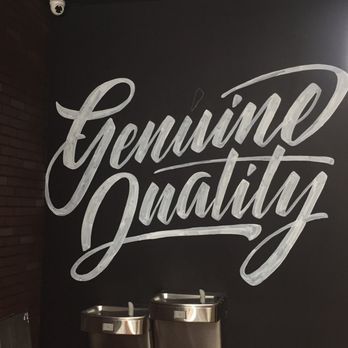 Gentlemens Quarters - Love the lettering - Barbers Near Me - Miami, Florida