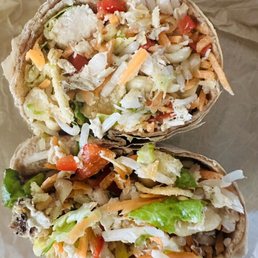 Thai it Up Wrap (w/ Thai peanut dressing) Thai it Up Wrap (w/ Thai peanut dressing)