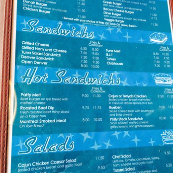 Route 99 Diner - Menu showing prices - Diners Near Me - Edmonton, Alberta Route 99 Diner - Menu showing prices - Diners Near Me - Edmonton, Alberta
