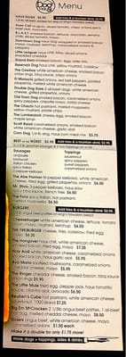 Menu photo 8 Dog Haus Pasadena, CA