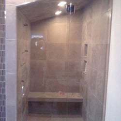 Great Lakes Glass - Shower enclosure done by Great Lakes Glass