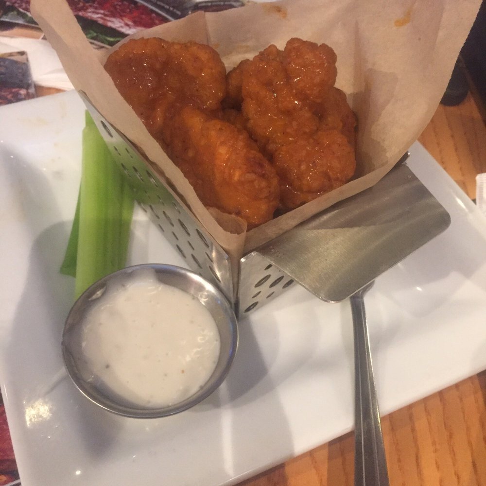 Chili's - Boneless buffalo chicken with blue cheese and celery sticks - Bars Near Me - E Brunswick, New Jersey