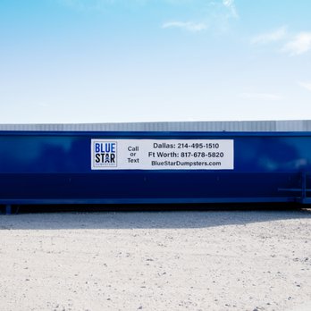 Blue Star Dumpsters - 20 Yard Dumpster - Dumpster Rental Near Me - Irving, Texas