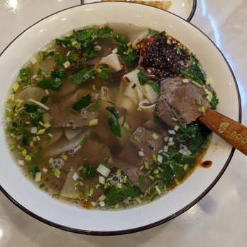 Noodle St - Beef flat noodle soup - Noodles Near Me - Pasadena, California