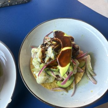 Mariscos El Wero - Aguachiles tostada 10/10!!!! - Mexican Near Me - Springdale, Arkansas