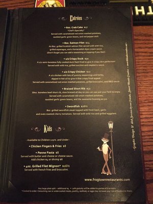 Menu photo 5 The Frogtown Chophouse Swiftwater, PA Menu photo 5 The Frogtown Chophouse Swiftwater, PA