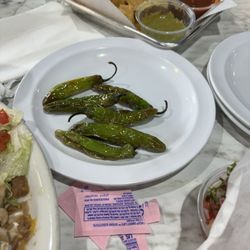 Cuca’s Mexican Food - Fried Serrano peppers