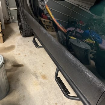 Fine Airport Parking - Tulsa - Wax all over the bed liner making it lol ok white - Auto Detailing Near Me - Tulsa, Oklahoma Fine Airport Parking - Tulsa - Wax all over the bed liner making it lol ok white - Auto Detailing Near Me - Tulsa, Oklahoma